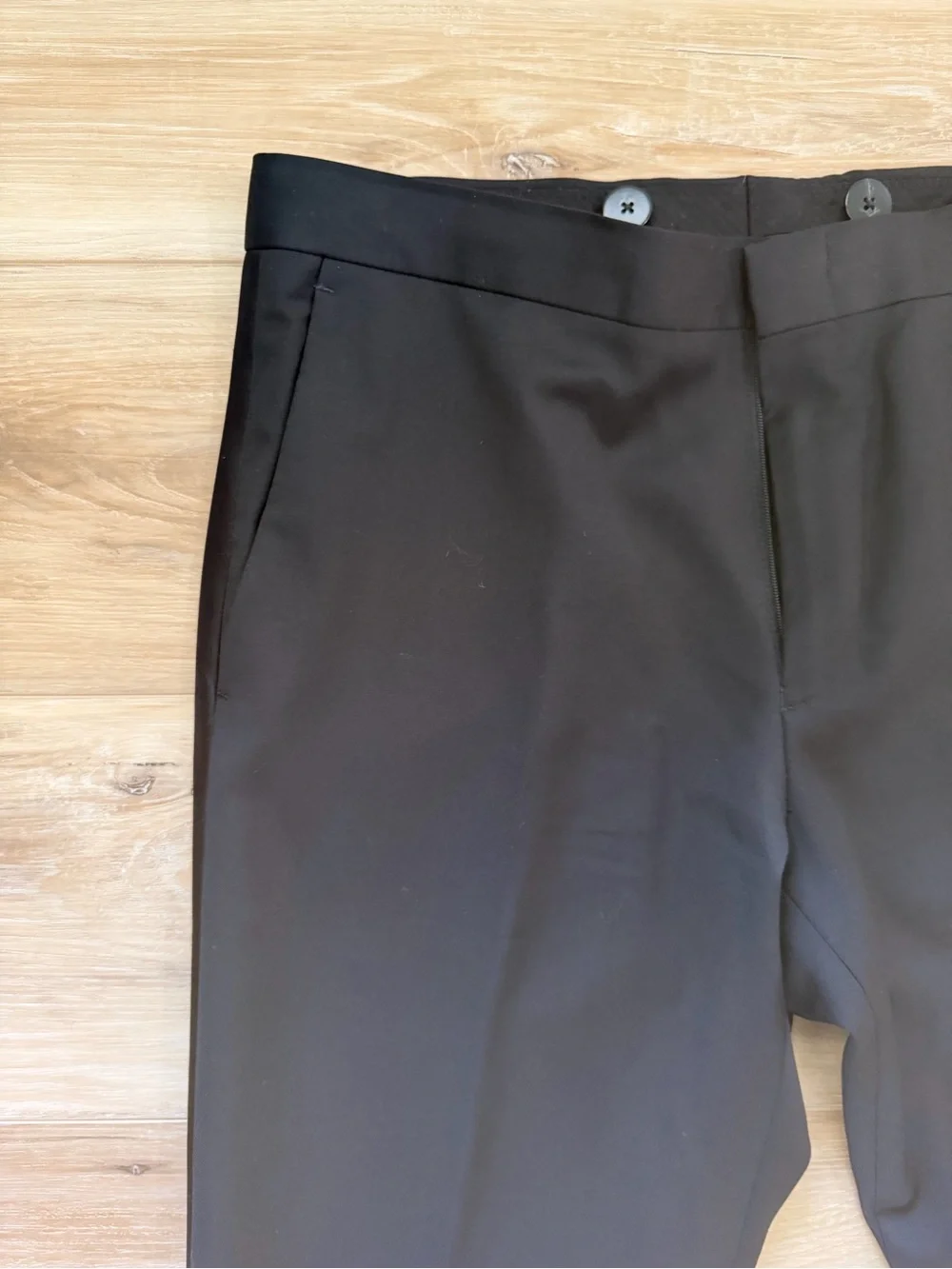 J. Crew Black Ludlow Slim Trousers